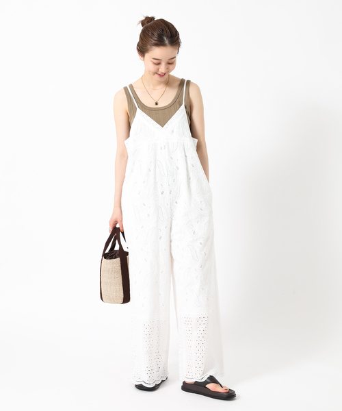 IENA（イエナ）の「レースオールインワン（つなぎ/オールインワン