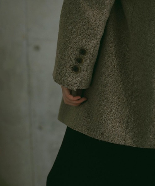 ETRE TOKYO（エトレトウキョウ）の「ピークドラペルウールジャケット