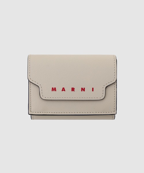 TRUNK BIG LOGO / 三つ折り財布（財布）｜MARNI（マルニ）の
