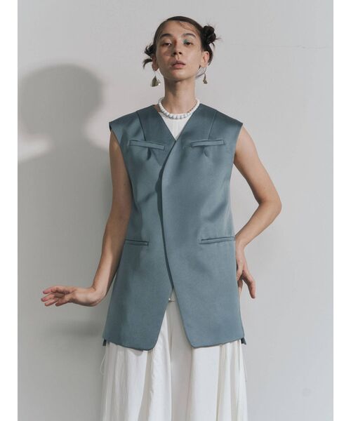 UN3D.（アンスリード）の「サテンベスト（ベスト）」 - WEAR