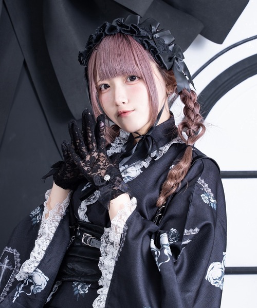 Pal elfy（パルエルフィー）の「リボン付きレースグローブ（手袋