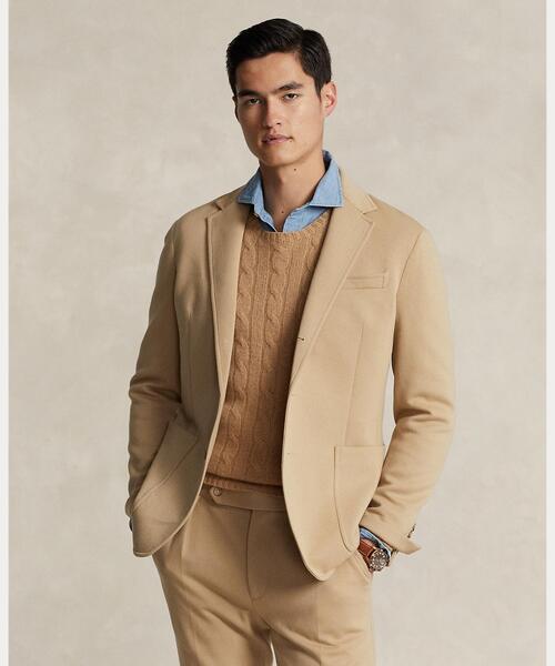 Polo ソフト ダブルニット スーツ ジャケット（テーラードジャケット