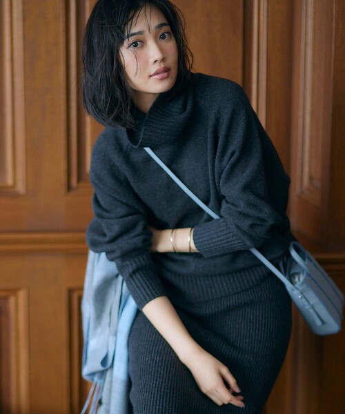 23区（ニジュウサンク）の「ウールカシミヤブレンドバルキー