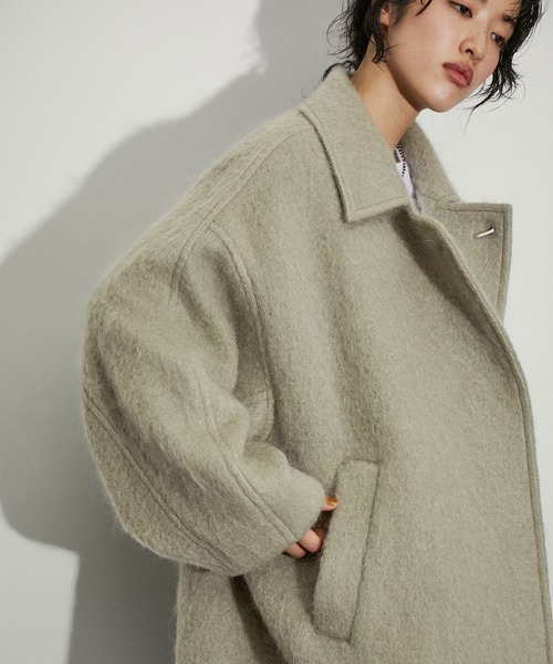 ADAM ET ROPE'（アダムエロペ）の「モヘヤシャギーミドルコート