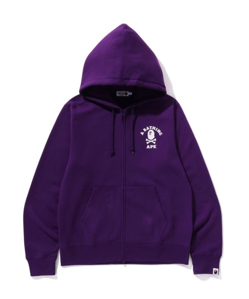 A BATHING APE（アベイシングエイプ）の「APE CROSSBONE COLLEGE ZIP