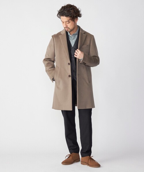 SHIPS（シップス）の「SHIPS:スーパー160'S メリノウール ビーバー