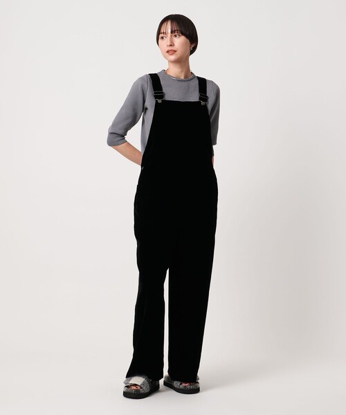 セール】ベルベット サロペット パンツ（サロペット/オーバーオール