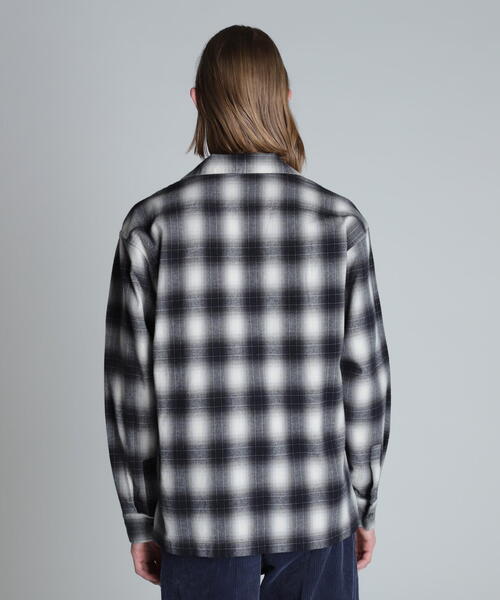 schott（ショット）の「Schott/ショット/OMBRE CHECK FLANNEL LS SHIRT