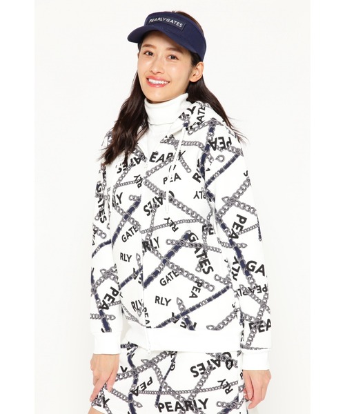 PEARLY GATES（パーリーゲイツ）の「【PEARLY GATES】チェーンロゴ柄