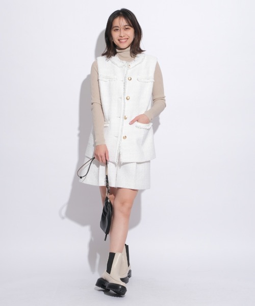 Mystrada（マイストラーダ）の「ブレードツイードベスト（その他