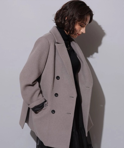 Wボタンジャコット（ダウンジャケット/コート）｜Arpege story