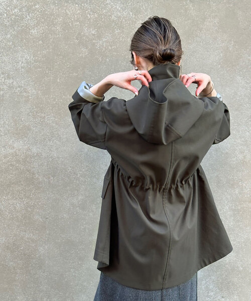 Noble（ノーブル）の「ウインドプルーフテントシルエットブルゾン