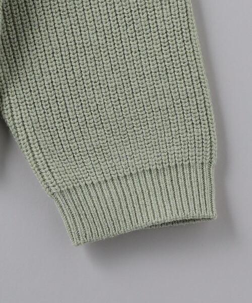 6（ロク）の「＜6(ROKU)＞ウールコットン ミックス カラーニット