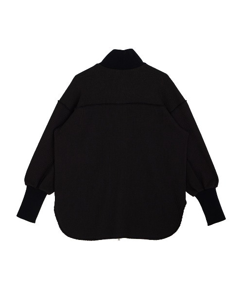 Ameri（アメリ）の「SWITCHING THERMAL ZIP UP TOPS（その他トップス