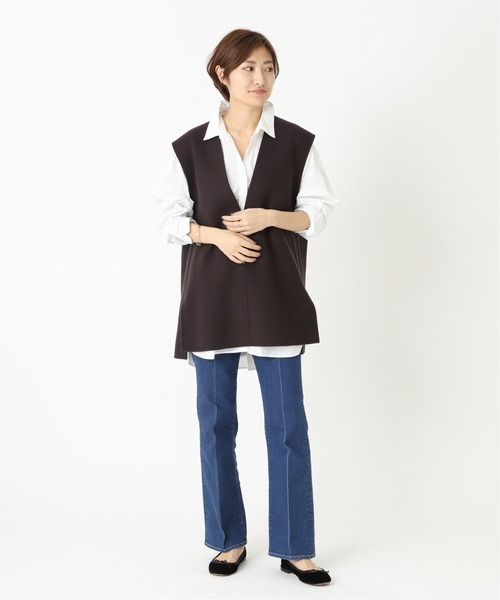 IENA（イエナ）の「ダブルフェイスデザインベスト◇（ベスト）」 - WEAR