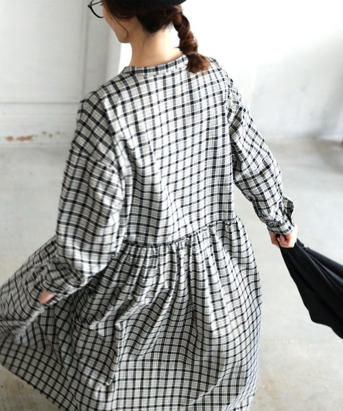 soulberry（ソウルベリー）の「黒と合わせたい、チェックのワンピース