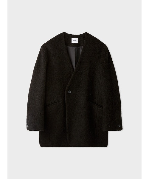 MIESROHE（ミースロエ）の「シャギーノーカラージャケット（テーラード