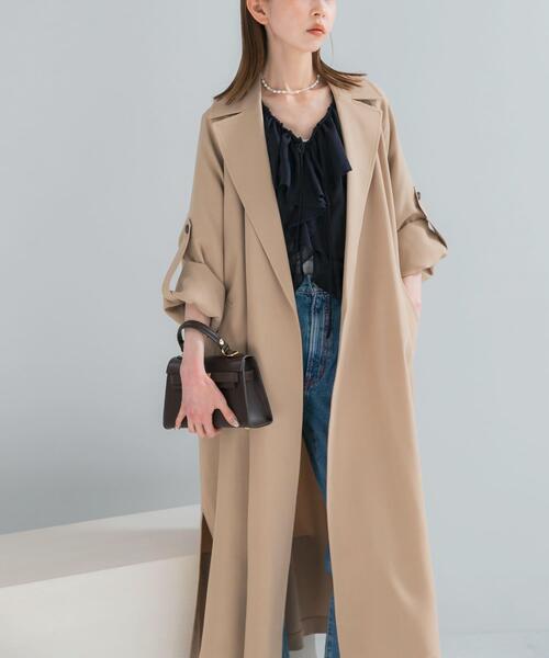 セール】撥水 ロングガウンコート（トレンチコート）｜URBAN RESEARCH