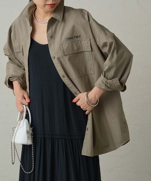 LOUNGEDRESS（ラウンジドレス）の「ミリタリーシャツ（シャツ/ブラウス