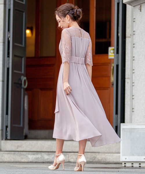 Kana（カナ）の「ビスチェ風アシンメトリーワンピース パーティー