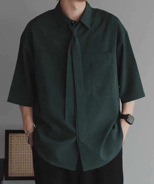 シルバーボタンタイシャツ（シャツ/ブラウス）｜epnok（エプノック）の