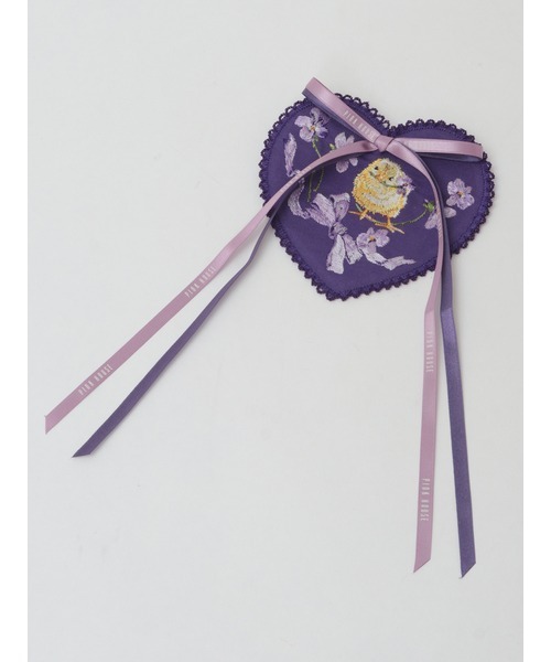 PINK HOUSE（ピンクハウス）の「リトルヴァイオレット刺繍ハート