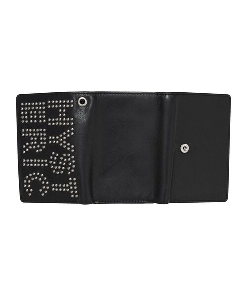 ロゴスタッズ 三つ折りウォレット（財布）｜HYSTERIC GLAMOUR