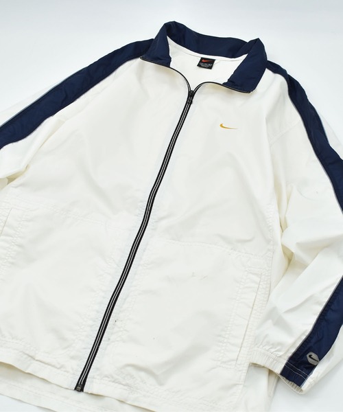 ヴィンテージ古着】90's NIKE ナイロン トラックジャケット（ナイロン