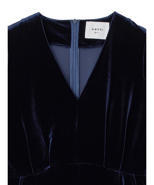Ameri（アメリ）の「VELOUR ELEGANT ROMPERS（パンツドレス）」 - WEAR