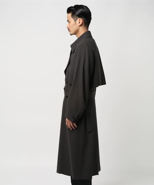 ETHOSENS（エトセンス）の「【ETHOSENS】ジョーゼットトレンチコート