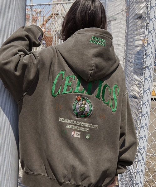 セール】NBA/エヌビーエー 別注 チームロゴ刺繍バックデザイン