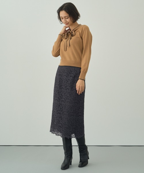 ANAYI（アナイ）の「グリッターラインボウ プルオーバー（ニット