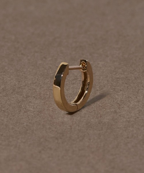 シリーズ累計販売 2000点突破！】【K10】ストレートフープピアス/片耳