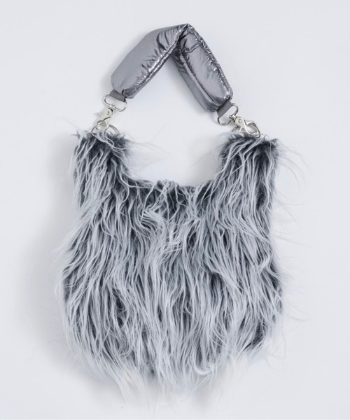 musubore（ムスボレ）の「crane fur bag / クレーンファーバッグ