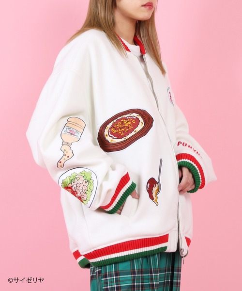 PUNYUS（プニュズ）の「サイゼリヤワッペンブルゾン（ブルゾン）」 - WEAR