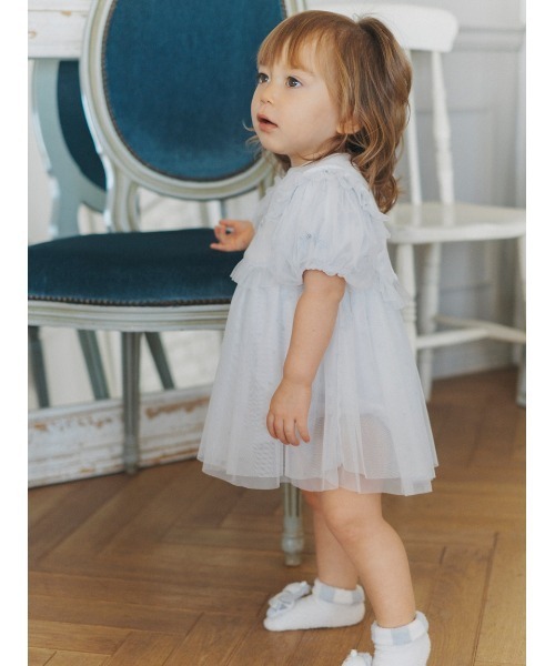 gelato pique（ジェラートピケ）の「【BABY】スターチュールロンパース
