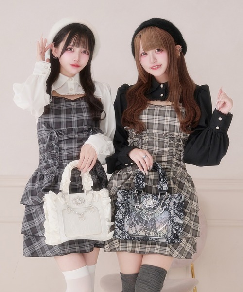 オーロラレースミニ姫痛バ/地雷系 量産型（ショルダーバッグ）｜Pal