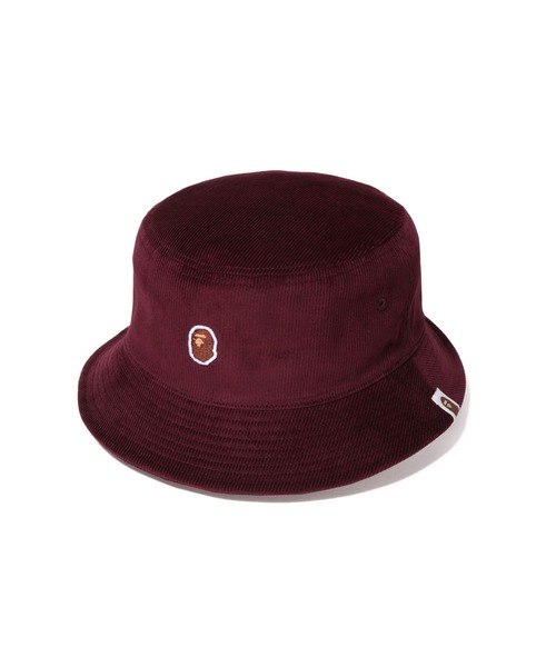 A BATHING APE（アベイシングエイプ）の「APE HEAD CORDUROY BUCKET