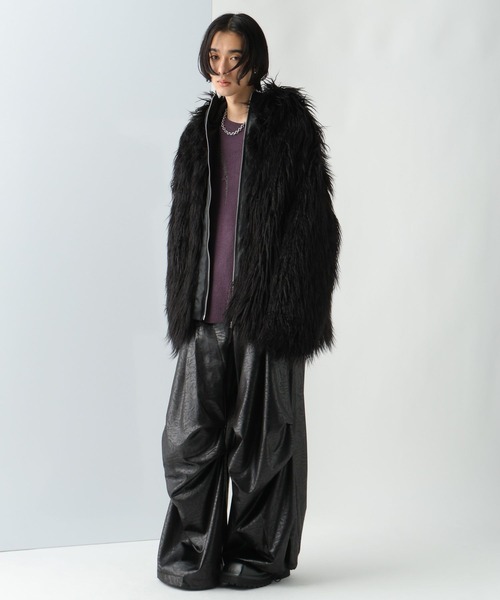 HARE（ハレ）の「【UNDERGROUND MODE】ファーブルゾン(HARE)（ブルゾン