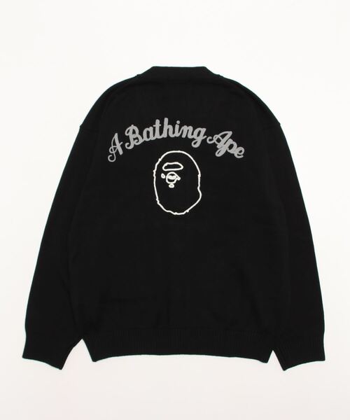 A BATHING APE（アベイシングエイプ）の「BAPE KNIT CARDIGAN M