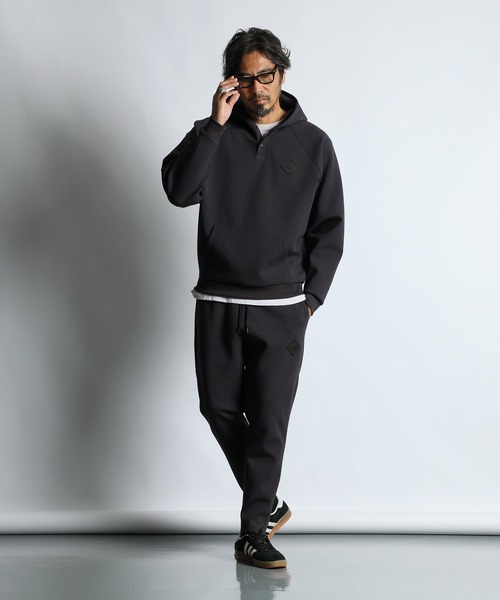 BLACK LABEL〕'SORONA' CLUB PANTS：セットアップ ダンボールニット