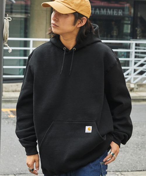 セール】carhartt(カーハート) Hooded Sweatshirt オーバーサイズ プル