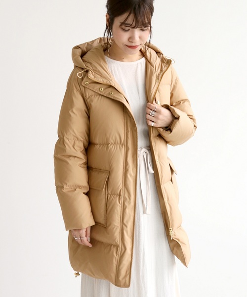 セール】フードロングダウンコート◇（ダウンジャケット/コート