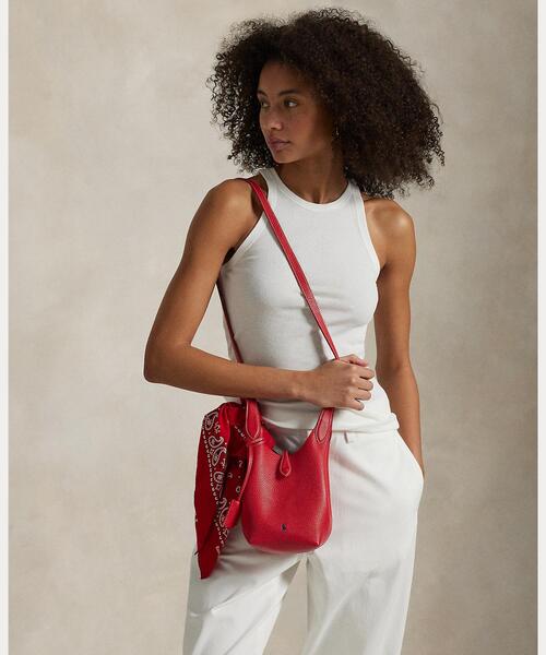 Polo Play レザー スモール トート & クロスボディ（ハンドバッグ