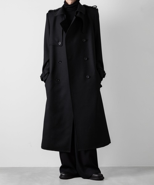 ato（アトウ）の「WOOL TRENCH COAT（トレンチコート）」 - WEAR