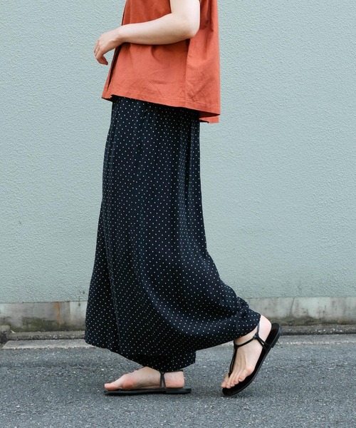 かぐれ（カグレ）の「キュプラレーヨンドットパンツ（その他パンツ