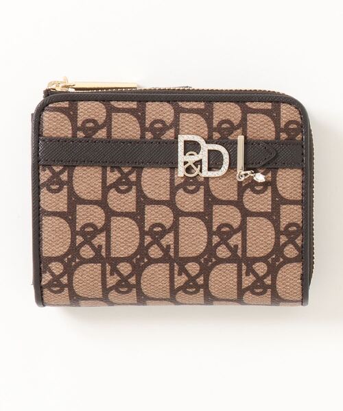 PINKY&DIANNE(ピンキー＆ダイアン) パドロック L字ファスナー二つ折り