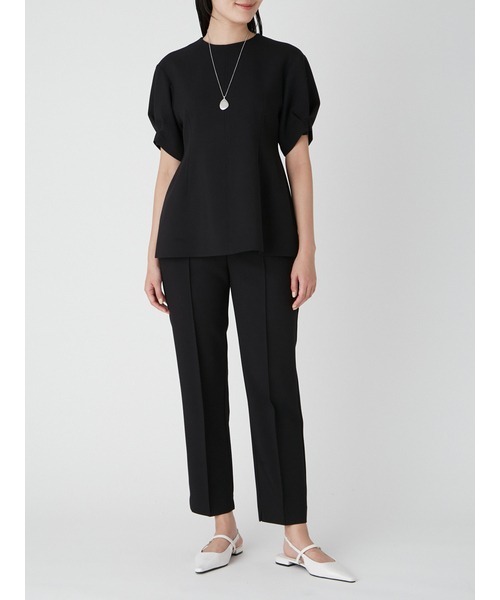 Mila Owen（ミラオーウェン）の「構築トップステーパードパンツSET