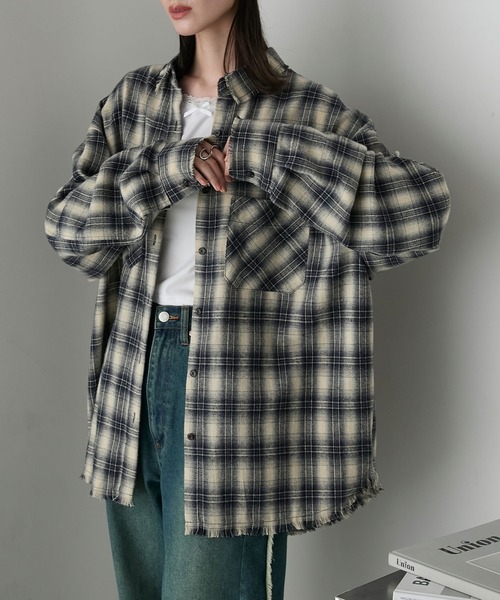 パラスパレス 2024FW チェック柄シャツ フリーサイズ パラスパレス