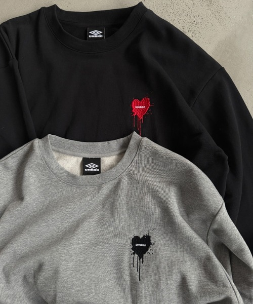ONCILY（オンシェリー）の「【 UMBRO 】HEART LOGO DRAW CODE SWEAT
